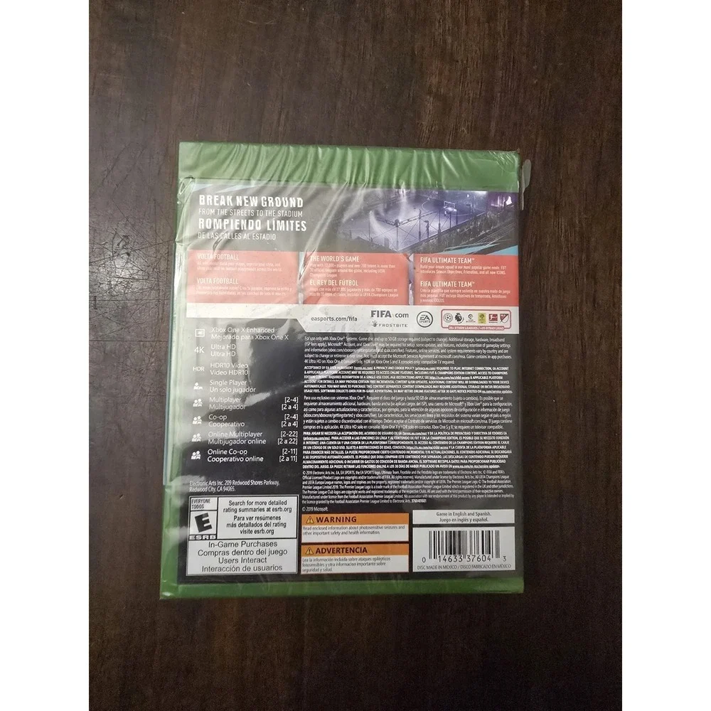 FIFA 20 Champions Edition Microsoft Xbox One Video Game - soccer futbol van Dijk